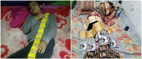 13 Momen nyeleneh orang pakai selimut tak biasa ini bikin garuk kepala 13 Momen nyeleneh orang pakai selimut tak biasa ini bikin garuk kepala