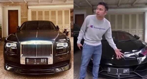 Dipasang di Lamborghini dan Rolls-Royce, Ini Arti Pelat Nomor Mobil Raffi Ahmad