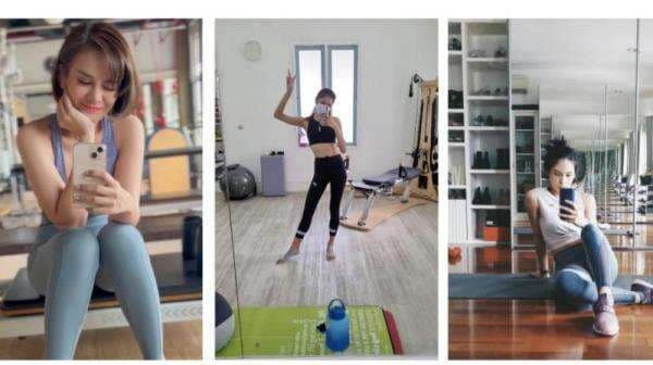 Potret Artis Cantik saat Nge-Gym Potret Artis Cantik saat Nge-Gym