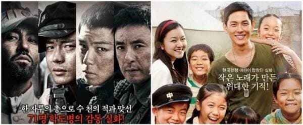 11 Film Korea tentang tentara yang penuh perang, cinta dan bela negara