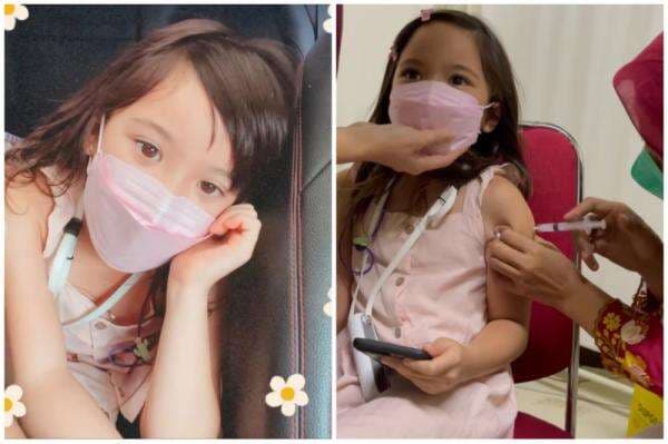 Ekspresi Gempi saat Disuntik Vaksin Covid-19 Tuai Sorotan, Gisel Sampai Berbuat Ini Ekspresi Gempi saat Disuntik Vaksin Covid-19 Tuai Sorotan, Gisel Sampai Berbuat Ini