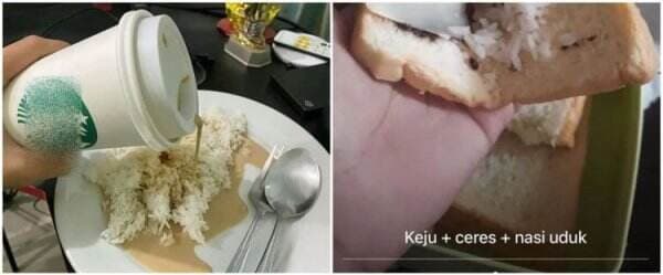 11 Potret lucu kombinasi makanan manis tapi absurd, bikin gagal lapar