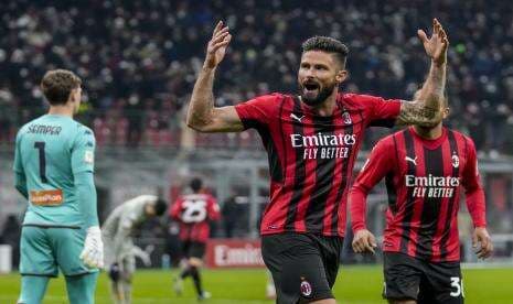 Livescore Liga Italia: Dua Gol Giroud Tentukan Kemenangan Milan Livescore Liga Italia: Dua Gol Giroud Tentukan Kemenangan Milan