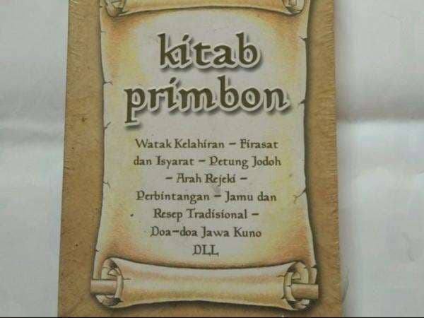 Asal Usul Primbon Jawa, Tak Melulu Mitos dan Dibuat dengan Proses yang Panjang Asal Usul Primbon Jawa, Tak Melulu Mitos dan Dibuat dengan Proses yang Panjang