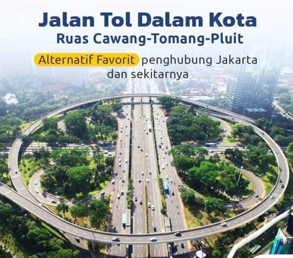 Intip Penampakan Ruas Tol Cawang-Tomang-Pluit, Jalur VIP Penghubung Jakarta