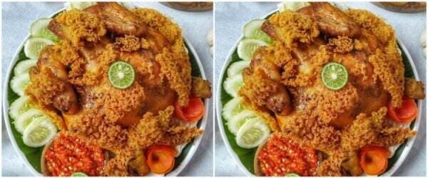 Resep ayam goreng kremes, empuk, mudah dibuat, dan renyah tahan lama