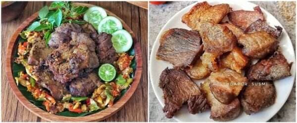 13 Resep olahan daging sapi goreng, empuk dan bumbu rempahnya meresap