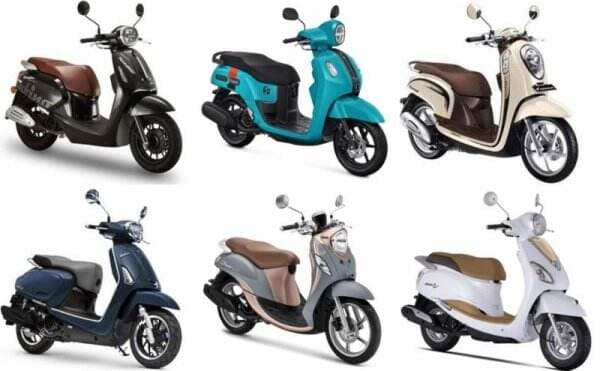 Deretan Motor Murah Mirip seperti Vespa Matic