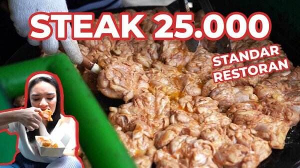 Review Chicken Steak Pak Madi Viral di Jakarta ala MGDALENAF, Ini Alamat dan Lokasinya