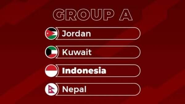 Hasil Drawing Kualifikasi Piala Asia 2023: Indonesia Gabung Grup A, Hadapi Yordania dan Kuwait