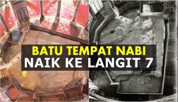 Isra Miraj: Ini Batu Saksi Bisu Perjalanan Nabi ke Langit Ketujuh