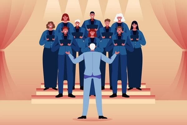 Bernyanyi Unisono: Pengertian, Ciri-ciri, Contoh dan Jumlah Penyanyinya Bernyanyi Unisono: Pengertian, Ciri-ciri, Contoh dan Jumlah Penyanyinya