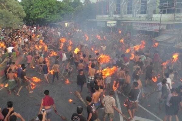 Perang Api, Tradisi Tolak Bala Umat Hindu saat Perayaan Nyepi