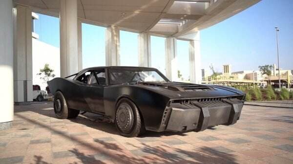 `The Batman` Pakai Batmobile Tesla Berwujud Muscle Car Amerika