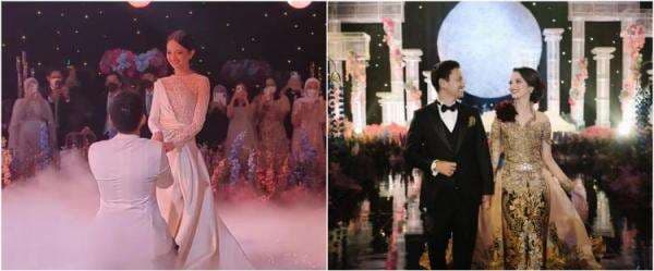 11 Momen resepsi pernikahan Belva dan Sabrina, megah bak kerajaan 11 Momen resepsi pernikahan Belva dan Sabrina, megah bak kerajaan