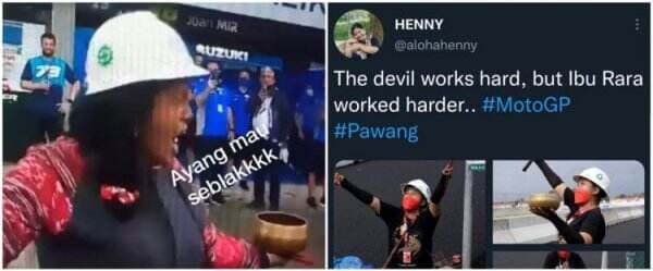 11 Meme pawang hujan MotoGP Mandalika, bikin warganet terhibur