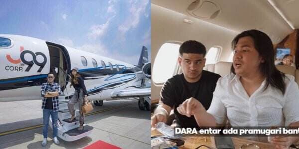 Private Jet Gilang Juragan 99 Hanya Sewa, 5 Artis Ini Kena Prank Hingga Sudah Buat Konten