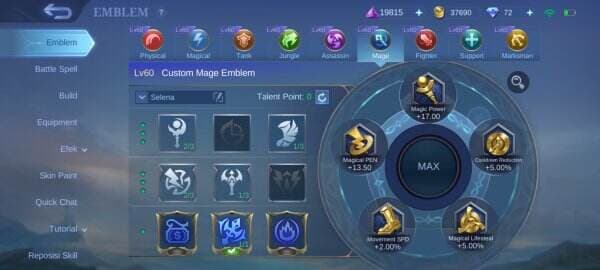 Guide Selena Mobile Legends, Roamer META di Patch Terkini