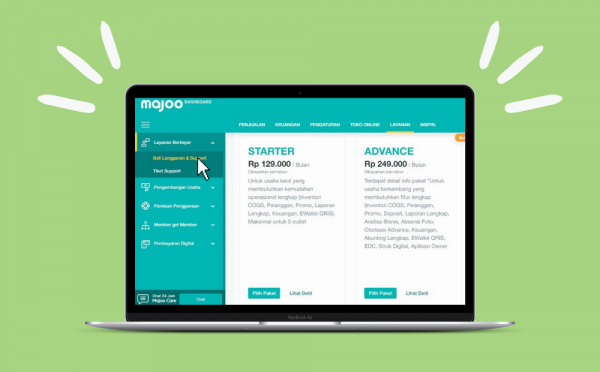 Tutorial Upgrade Layanan Majoo, Lengkap dengan Daftar Harganya