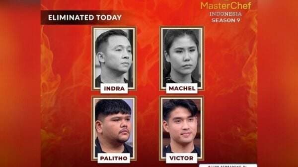 Hasil Top 6 MasterChef Indonesia: Langkah Indra dan Machel Terhenti