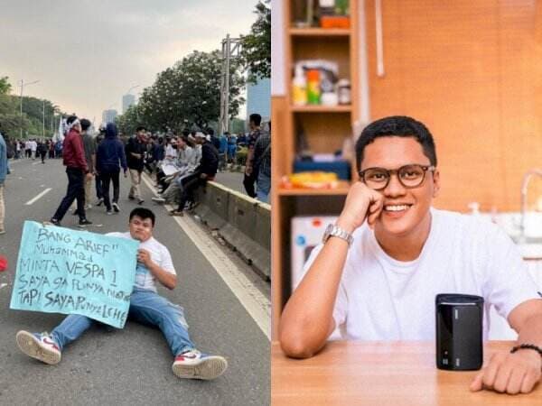 Debi Ceper Ikut dalam Demo Mahasiswa di Gedung DPR, Malah Minta Vespa ke Arief Muhammad Debi Ceper Ikut dalam Demo Mahasiswa di Gedung DPR, Malah Minta Vespa ke Arief Muhammad