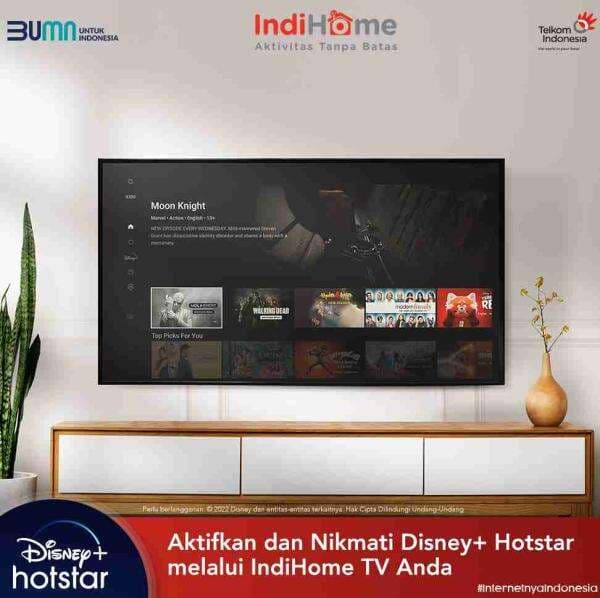Kabar Gembira untuk Pelanggan! Disney+ Hotstar Kini dapat Diakses di STB IndiHome TV Kabar Gembira untuk Pelanggan! Disney+ Hotstar Kini dapat Diakses di STB IndiHome TV