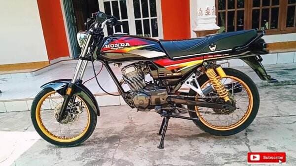 Intip Modifikasi Motor GL Pro Klasik, Kece Banget Buat Anak Motor