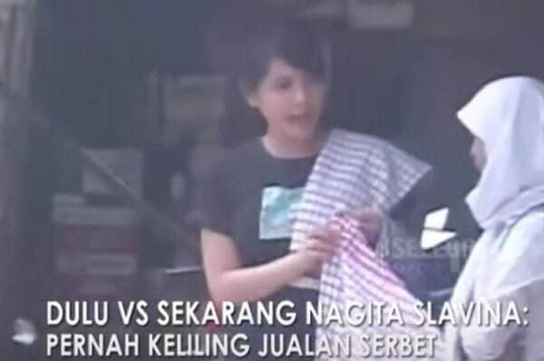 Viral! Video Nagita Slavina Jualan Serbet di Pinggir Jalan, Terlihat Gigih Lho
