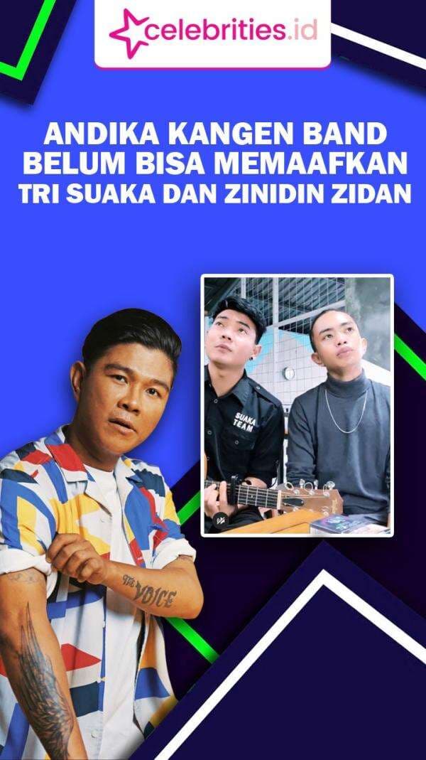 Infografis Andika Kangen Band Belum Bisa Memaafkan Parodi Tri Suaka dan Zinidin Zidan Infografis Andika Kangen Band Belum Bisa Memaafkan Parodi Tri Suaka dan Zinidin Zidan