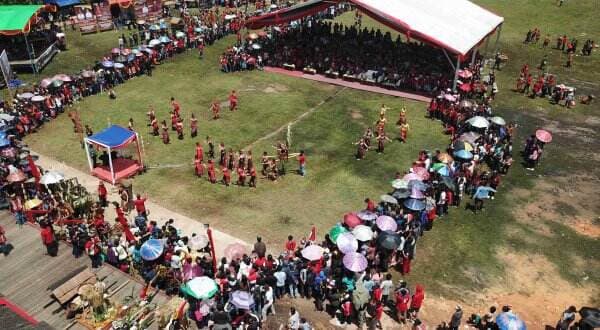 Mengintip Hakikat Ritual Adat Dayak Naik Dango