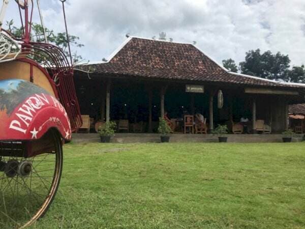 Viewnya Gunung Api Purba, Kedai Ini Sajikan Belalang Goreng khas Jogja! Berani Coba?