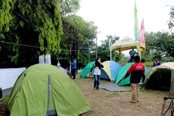 Uniknya Rest Area Gombel di Kota Semarang, Seperti Camping!