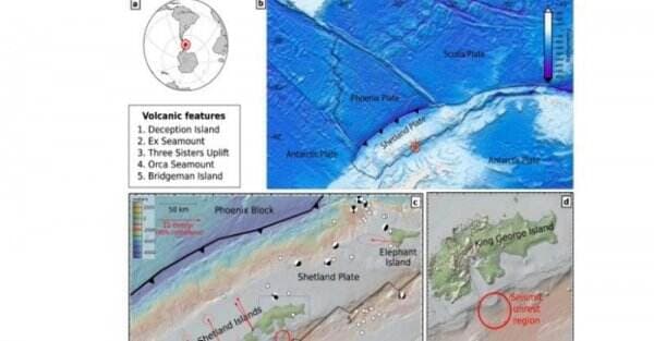 Gunung Berapi Bawah Laut di Antartika Picu 85 Ribu Gempa Bumi