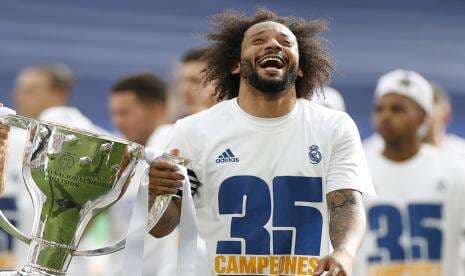 Marcelo Pecahkan Dua Rekor Usai Real Madrid Juara La Liga Spanyol Marcelo Pecahkan Dua Rekor Usai Real Madrid Juara La Liga Spanyol