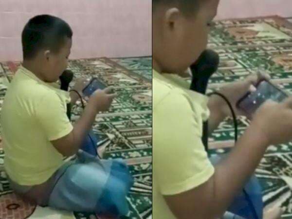 Viral Bocah Takbiran Sambil Main Game Online, Profesor Zubairi: The Real Multitasking Viral Bocah Takbiran Sambil Main Game Online, Profesor Zubairi: The Real Multitasking