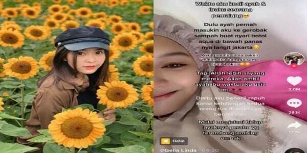 Biodata dan Profil Gelia Linda: Umur, Agama dan Asal, TikToker Viral Pernah Alami Masa Sulit