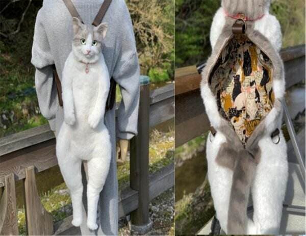Viral! Tas Kucing Seharga Rp15,5 Juta, Bentuknya Super Menggemaskan!