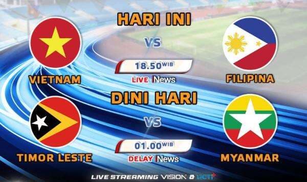 Saksikan Vietnam vs Filipina dan Timor Leste vs Myanmar di Cabor Sepak Bola SEA Games 202 di iNews Saksikan Vietnam vs Filipina dan Timor Leste vs Myanmar di Cabor Sepak Bola SEA Games 202 di iNews