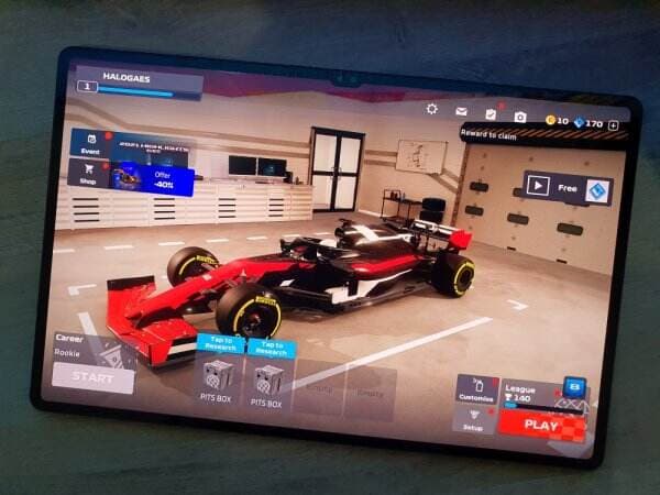 Mencoba Tab S8 Ultra 5G untuk Kegiatan Gaming