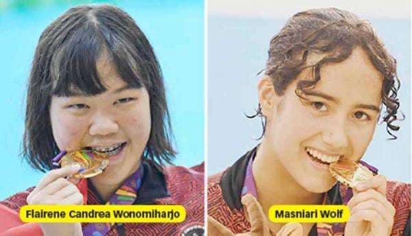 Flairene dan Masniari Wolf, Masa Depan Renang Indonesia Flairene dan Masniari Wolf, Masa Depan Renang Indonesia