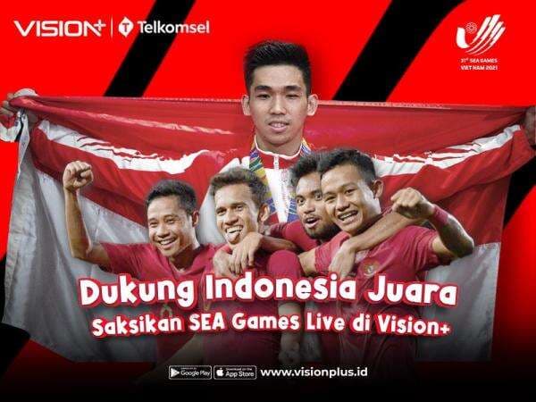 Lebih Lancar Nonton SEA Games di Vision+ dengan Bundling Telkomsel Lebih Lancar Nonton SEA Games di Vision+ dengan Bundling Telkomsel