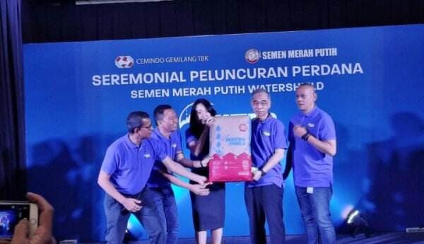 Pertama di Indonesia, Cemindo Gemilang Luncurkan Produk Semen Merah Putih Watershield!