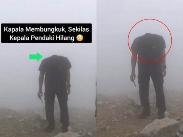 Geger Penampakan Pendaki Tanpa Kepala di Puncak Welirang, Videonya Bikin Merinding!