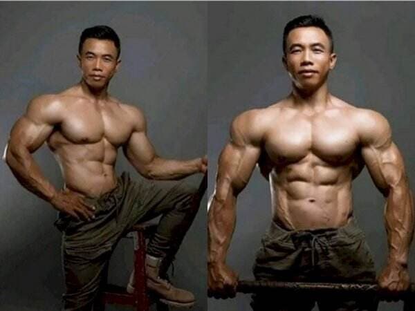 Viral Potret Pria Berbadan Kekar Mirip Jokowi Viral Potret Pria Berbadan Kekar Mirip Jokowi