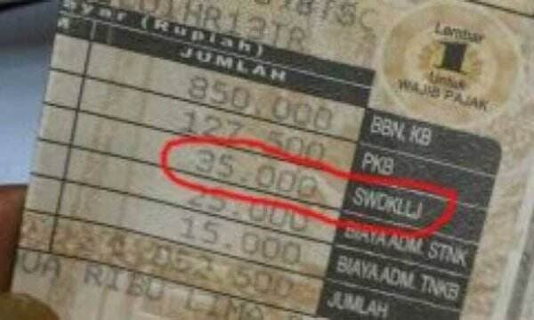 Apa Itu SWDKLLJ pada STNK, Ini Penjelasannya Apa Itu SWDKLLJ pada STNK, Ini Penjelasannya