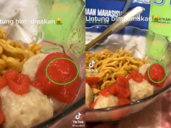 Viral, Cewek Curhat Gagal Makan Mie Ayam karena Saus Penuh Belatung, Netizen Ikut Bingung