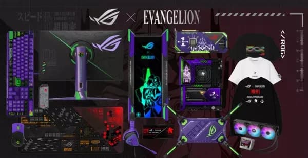 ASUS ROG x Evangelion Hadirkan Rangkaian Produk Bertema EVA-01