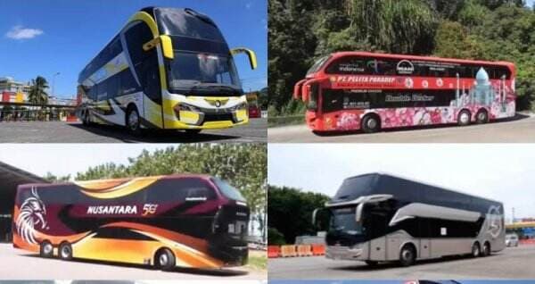 5 Bus Double Decker Terbaik di Indonesia, Lebih Mewah dari Mobil Eropa