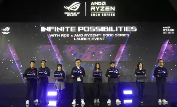 ASUS ROG Jadi yang Pertama di Indonesia Hadirkan Jajaran Laptop Gaming dengan AMD Ryzen 6000 Series