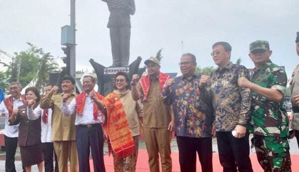 Patung Pahlawan dari Tanah Karo, Jamin Ginting Diresmikan